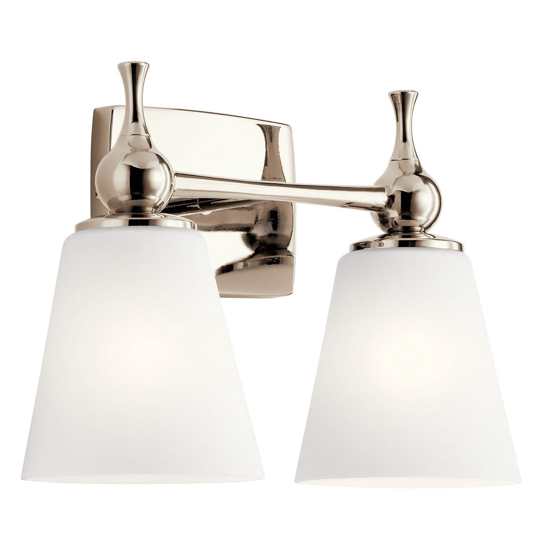 Kichler Canada - 55091PN - Two Light Bath - Cosabella - Polished Nickel