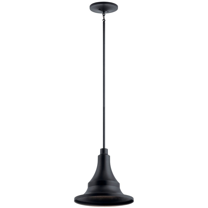 Kichler Canada - 59058BKT - One Light Outdoor Pendant - Hampshire - Textured Black