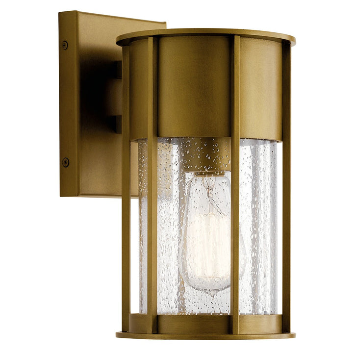 Kichler Canada - 59079NBR - One Light Outdoor Wall Mount - Camillo - Natural Brass