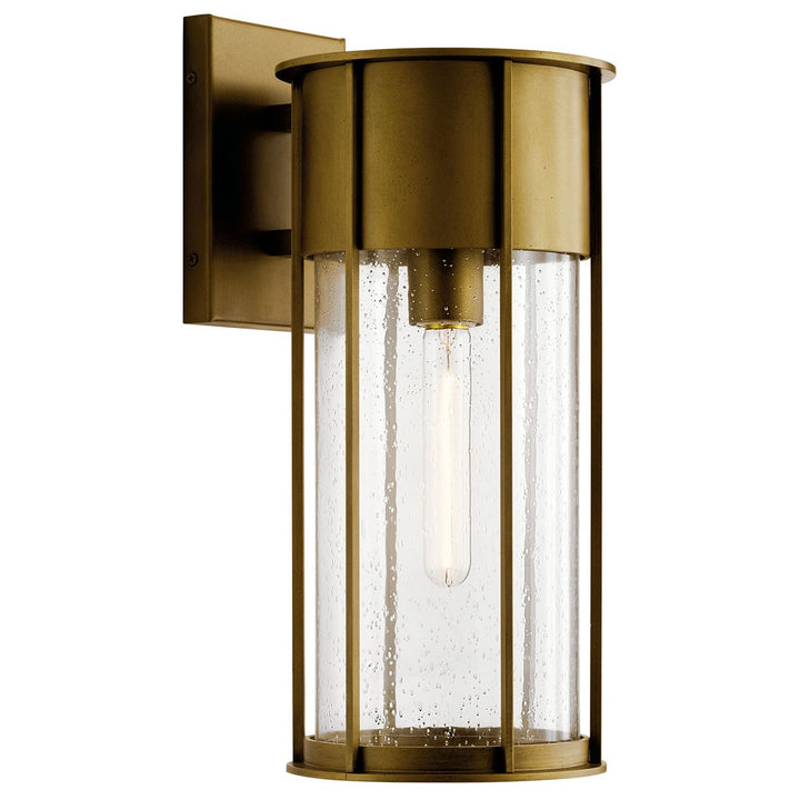 Kichler Canada - 59081NBR - One Light Outdoor Wall Mount - Camillo - Natural Brass