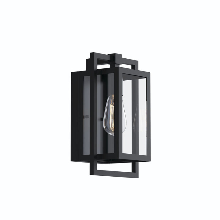 Kichler Canada - 59085BK - One Light Outdoor Wall Mount - Goson - Black