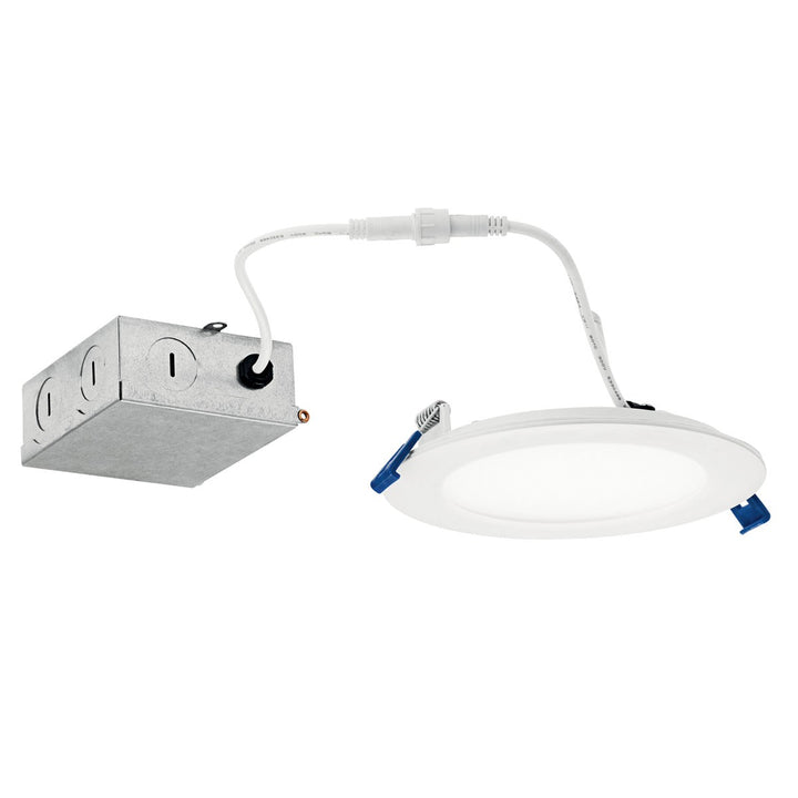 Kichler Canada - DLSL05R2790WHT - LED Downlight - Direct To Ceiling Slim - Textured White