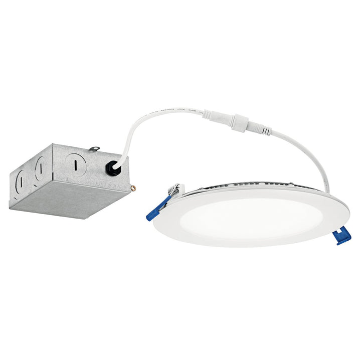 Kichler Canada - DLSL06R3090WHT - LED Downlight - Direct To Ceiling Slim - Textured White