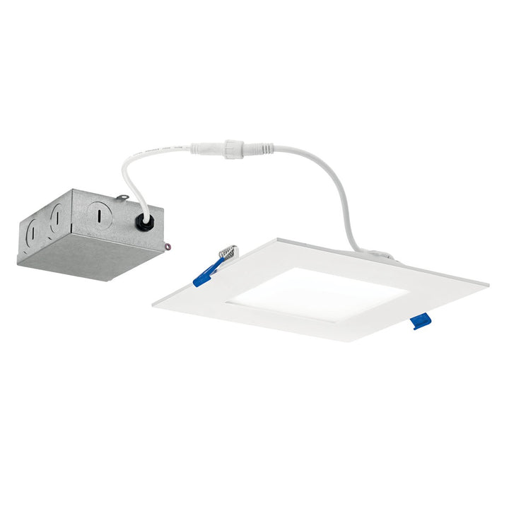 Kichler Canada - DLSL06S3090WHT - LED Downlight - Direct To Ceiling Slim - Textured White
