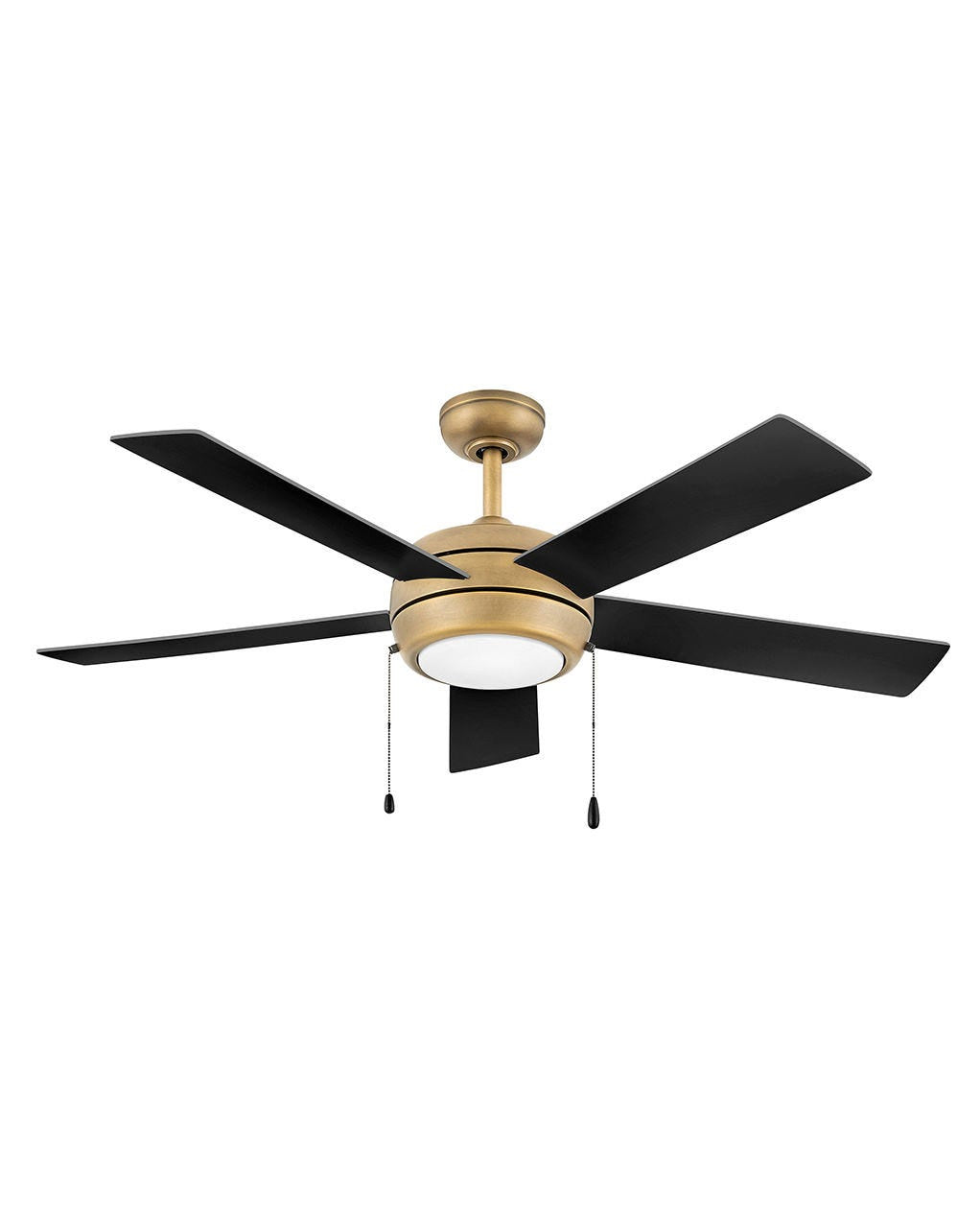 Croft 52"Ceiling Fan in Heritage Brass - available from The Lighting Shoppe, trusted by Canadian homeowners