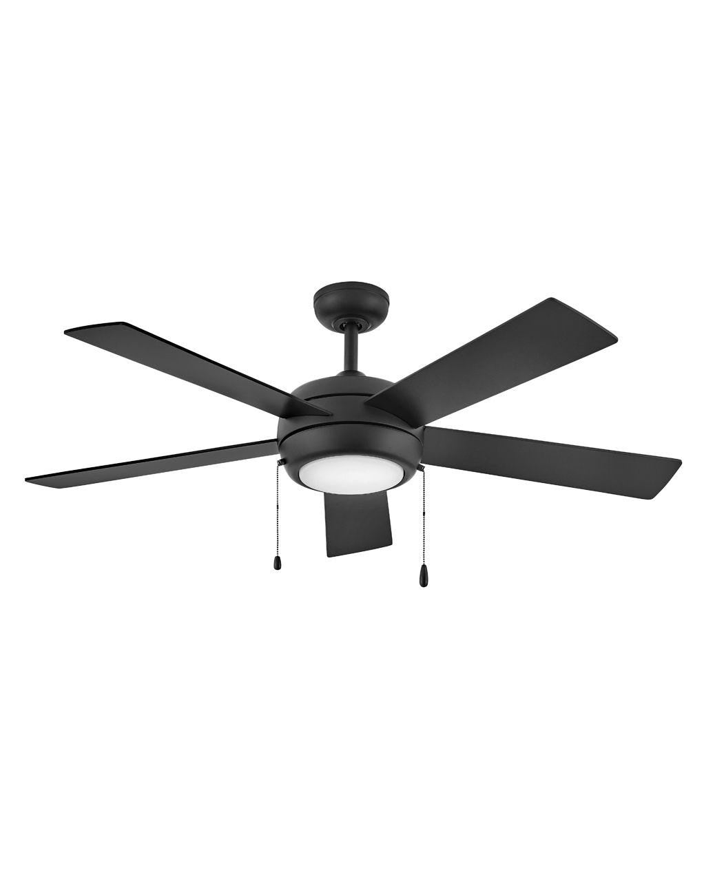Croft 52"Ceiling Fan in Matte Black - available from The Lighting Shoppe, trusted by Canadian homeowners