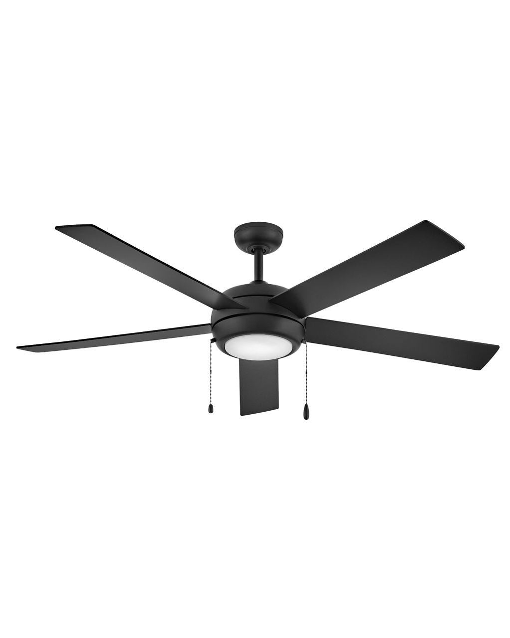 Croft 60"Ceiling Fan in Matte Black - available from The Lighting Shoppe, trusted by Canadian homeowners