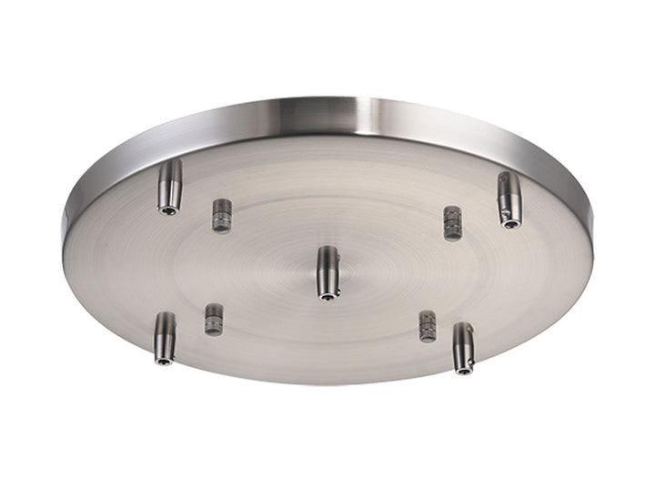 Multi Ceiling Canopy (Line Voltage) Ceiling Canopy in Brushed Nickel - available from The Lighting Shoppe, trusted by Canadian homeowners