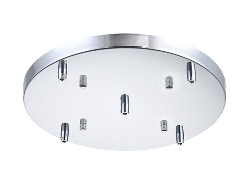 Multi Ceiling Canopy (Line Voltage) Ceiling Canopy in Chrome - available from The Lighting Shoppe, trusted by Canadian homeowners