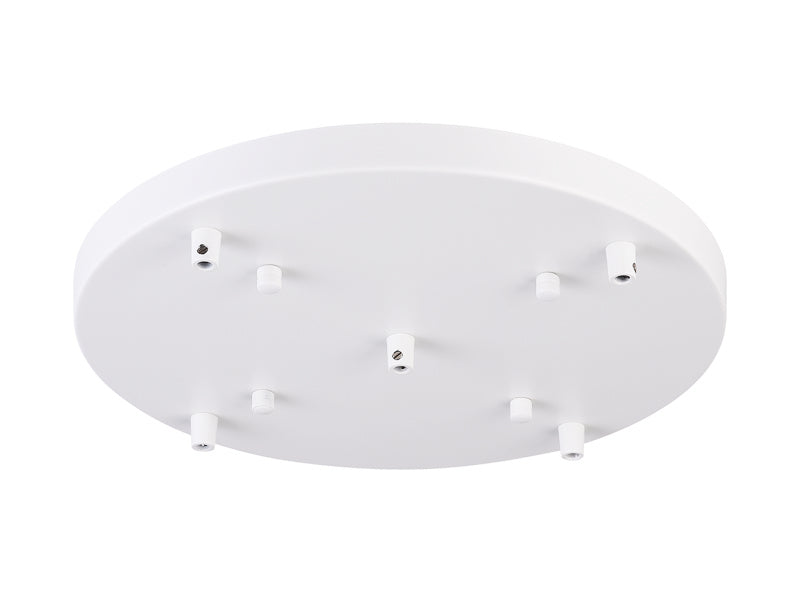 Multi Ceiling Canopy (Line Voltage) Ceiling Canopy in White - available from The Lighting Shoppe, trusted by Canadian homeowners