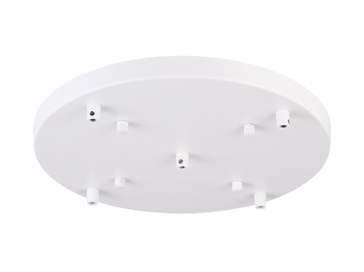 Multi Ceiling Canopy (Line Voltage) Ceiling Canopy in White - available from The Lighting Shoppe, trusted by Canadian homeowners