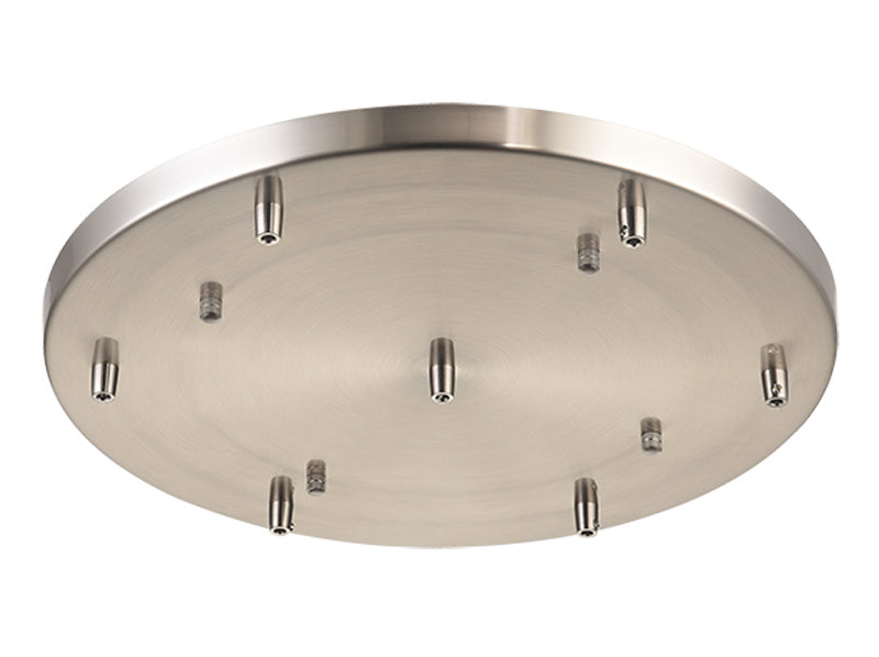 Matteo Canada - CP0107BN - Ceiling Canopy - Multi Ceiling Canopy (Line Voltage) - Brushed Nickel