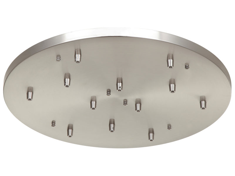 Matteo Canada - CP0112BN - Ceiling Canopy - Multi Ceiling Canopy (Line Voltage) - Brushed Nickel