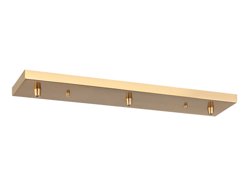 Multi Ceiling Canopy (Line Voltage) Multi Ceiling Canopy in Aged Gold Brass - available from The Lighting Shoppe, trusted by Canadian homeowners