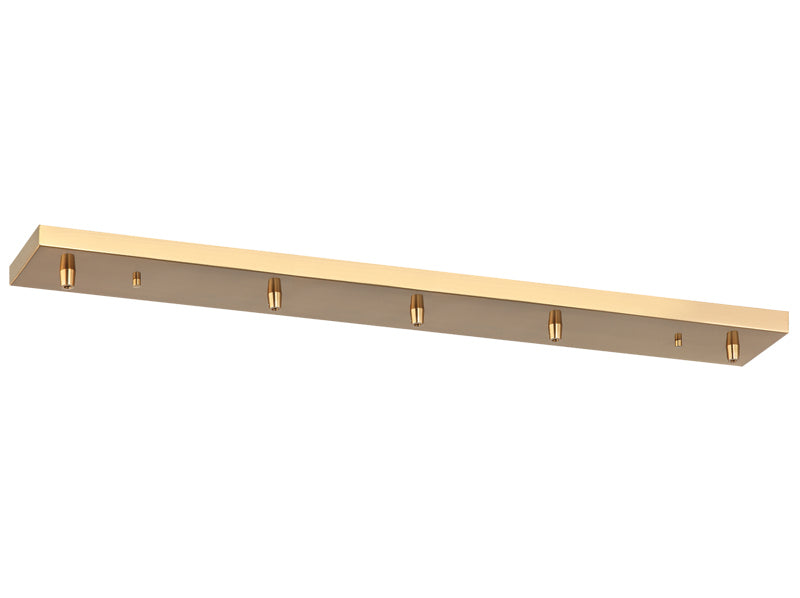 Matteo Canada - CP0205AG - Multi Ceiling Canopy - Multi Ceiling Canopy (Line Voltage) - Aged Gold Brass