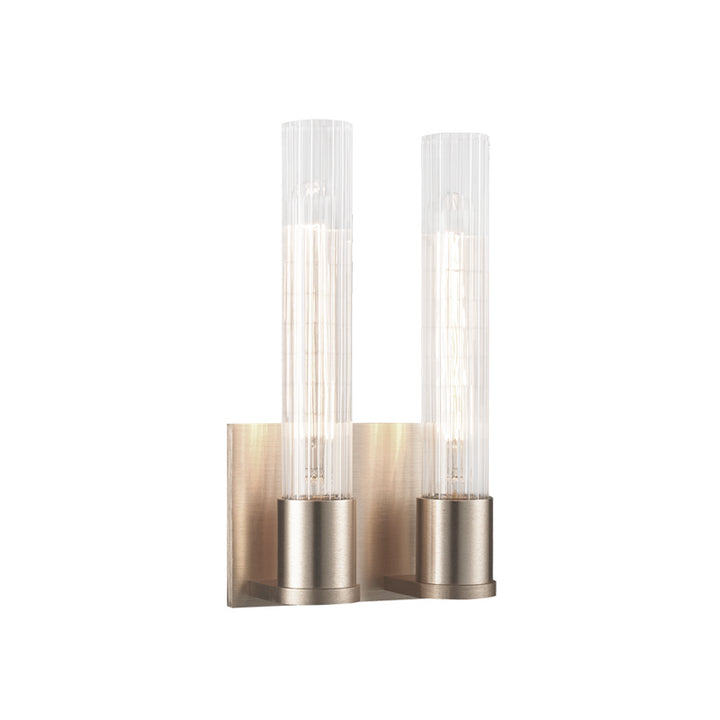 Lyndon Two Light Wall Sconce in Oxidized Rose - available from The Lighting Shoppe, trusted by Canadian homeowners