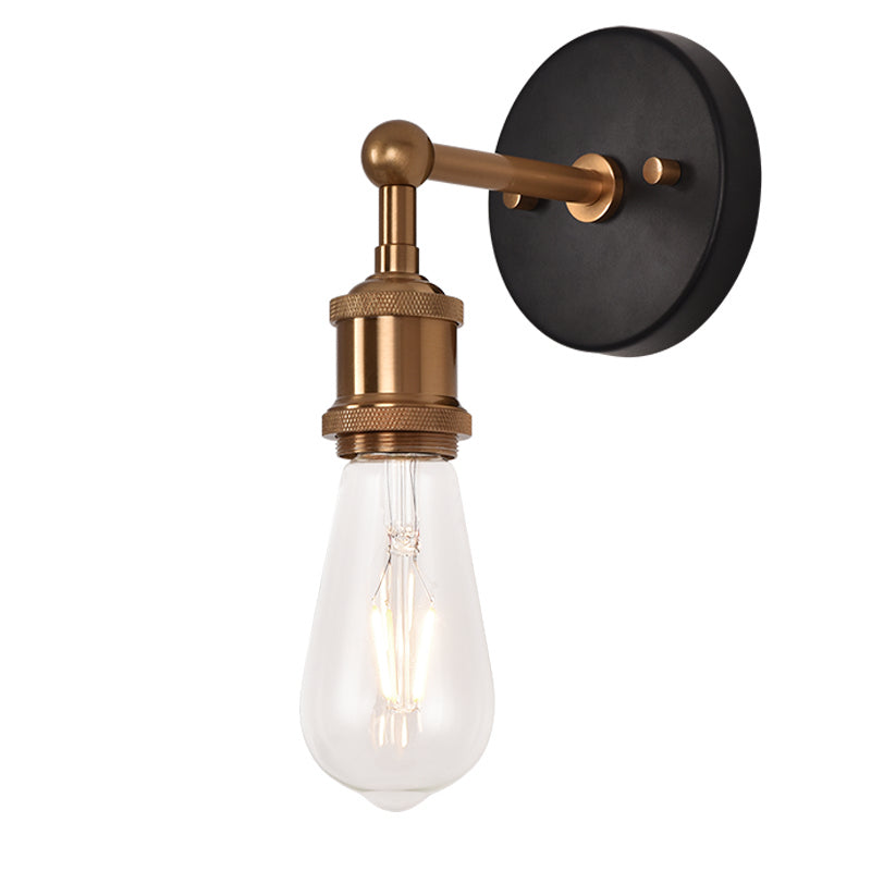 Bulstrode'S Workshop One Light Wall Sconce in Aged Gold Brass - available from The Lighting Shoppe, trusted by Canadian homeowners