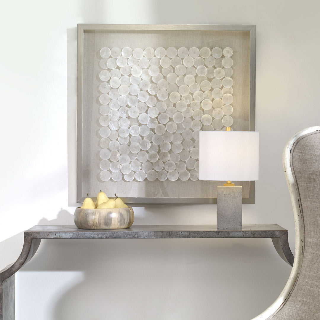 Roxas Shadow Box in Brushed Silver - available from The Lighting Shoppe, trusted by Canadian homeowners