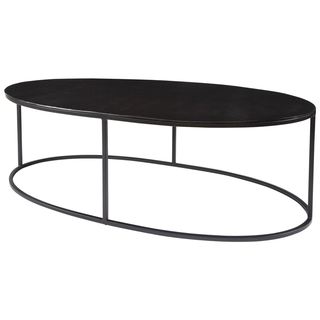 Coreene Coffee Table in Aged Black - available from The Lighting Shoppe, trusted by Canadian homeowners