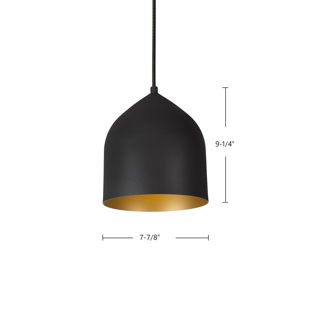 Kuzco Canada - PD9108-BK/GD - LED Pendant - Helena - Black/Gold