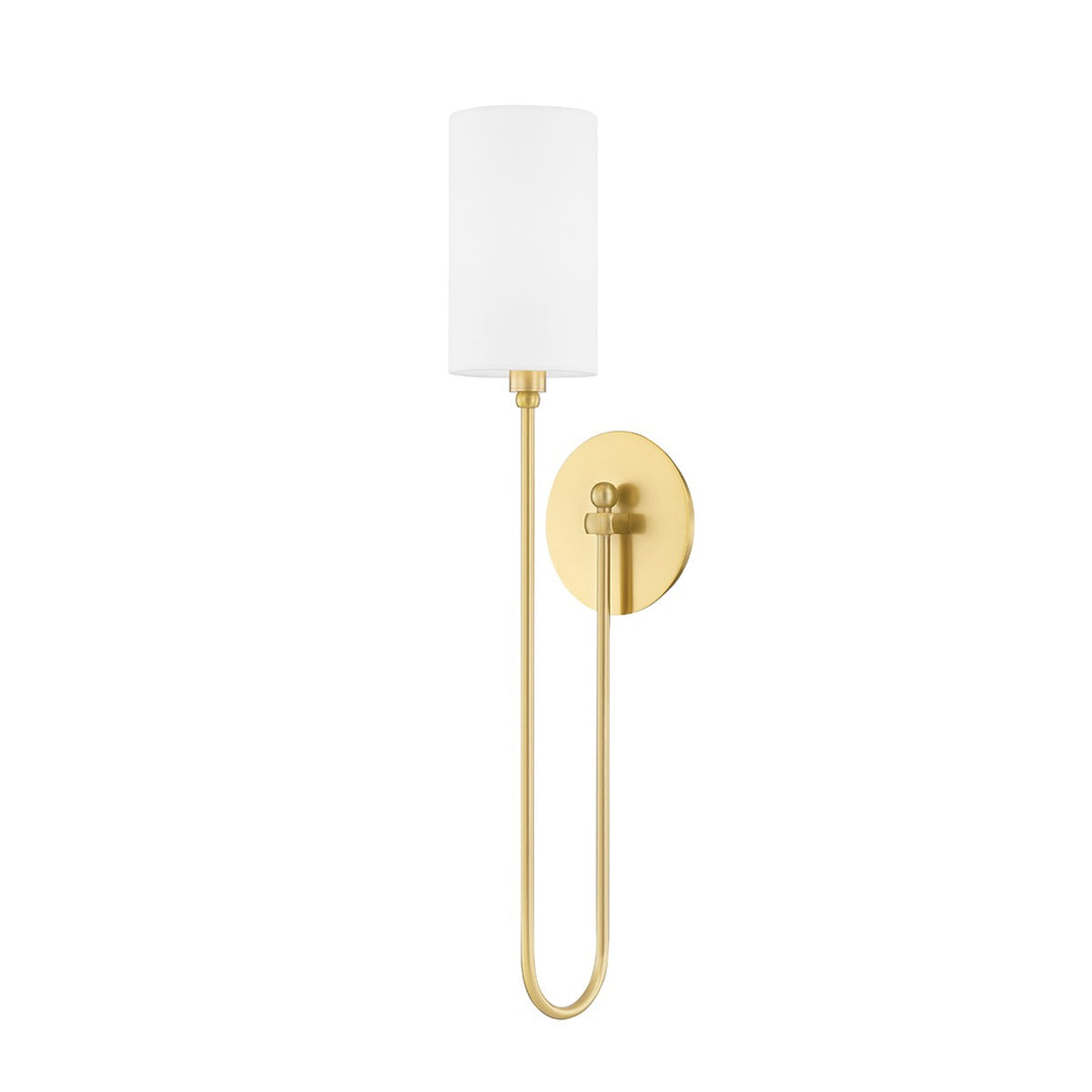Hudson Valley Canada - 6800-AGB - One Light Wall Sconce - Harlem - Aged Brass