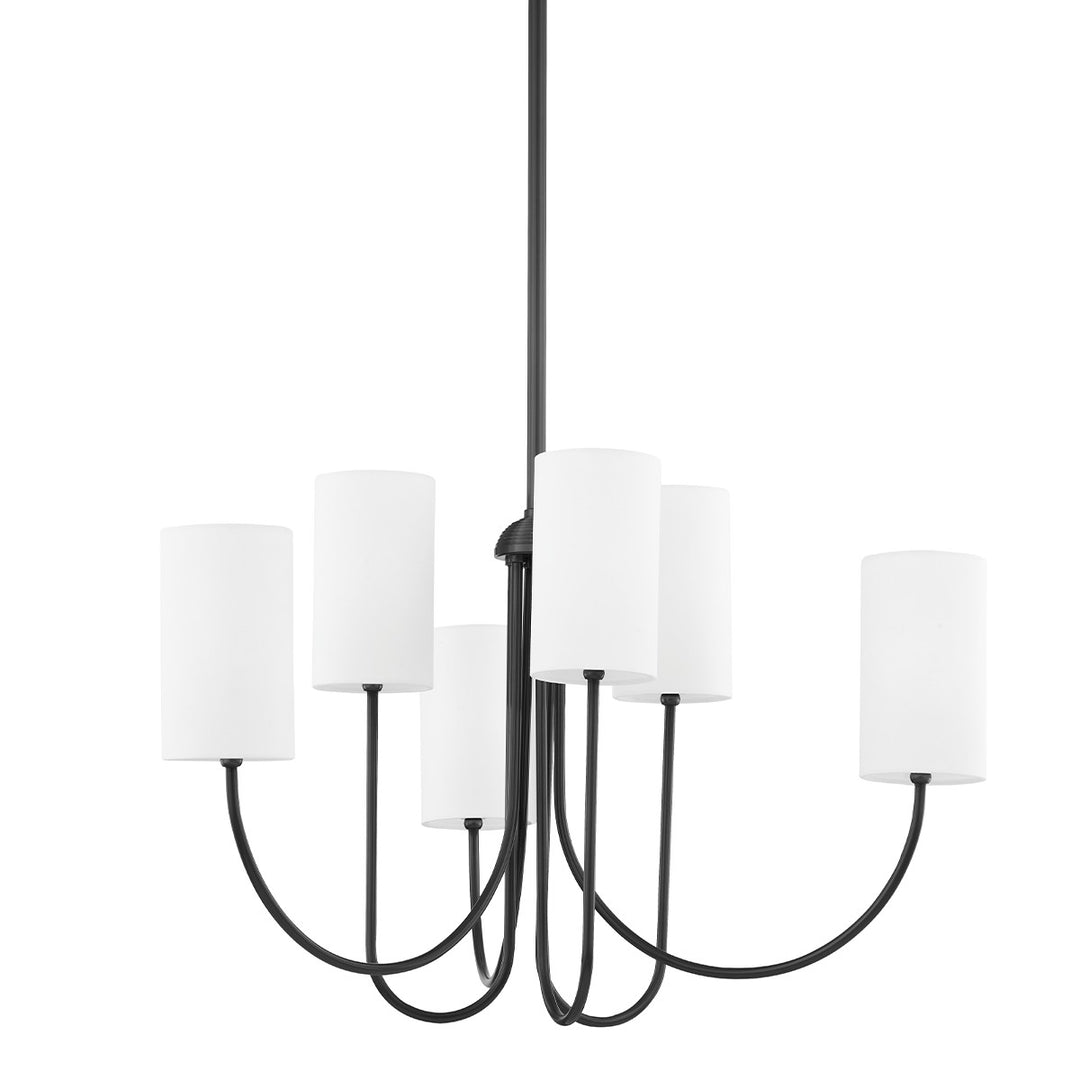 Harlem Six Light Chandelier in Old Bronze - available from The Lighting Shoppe, trusted by Canadian homeowners
