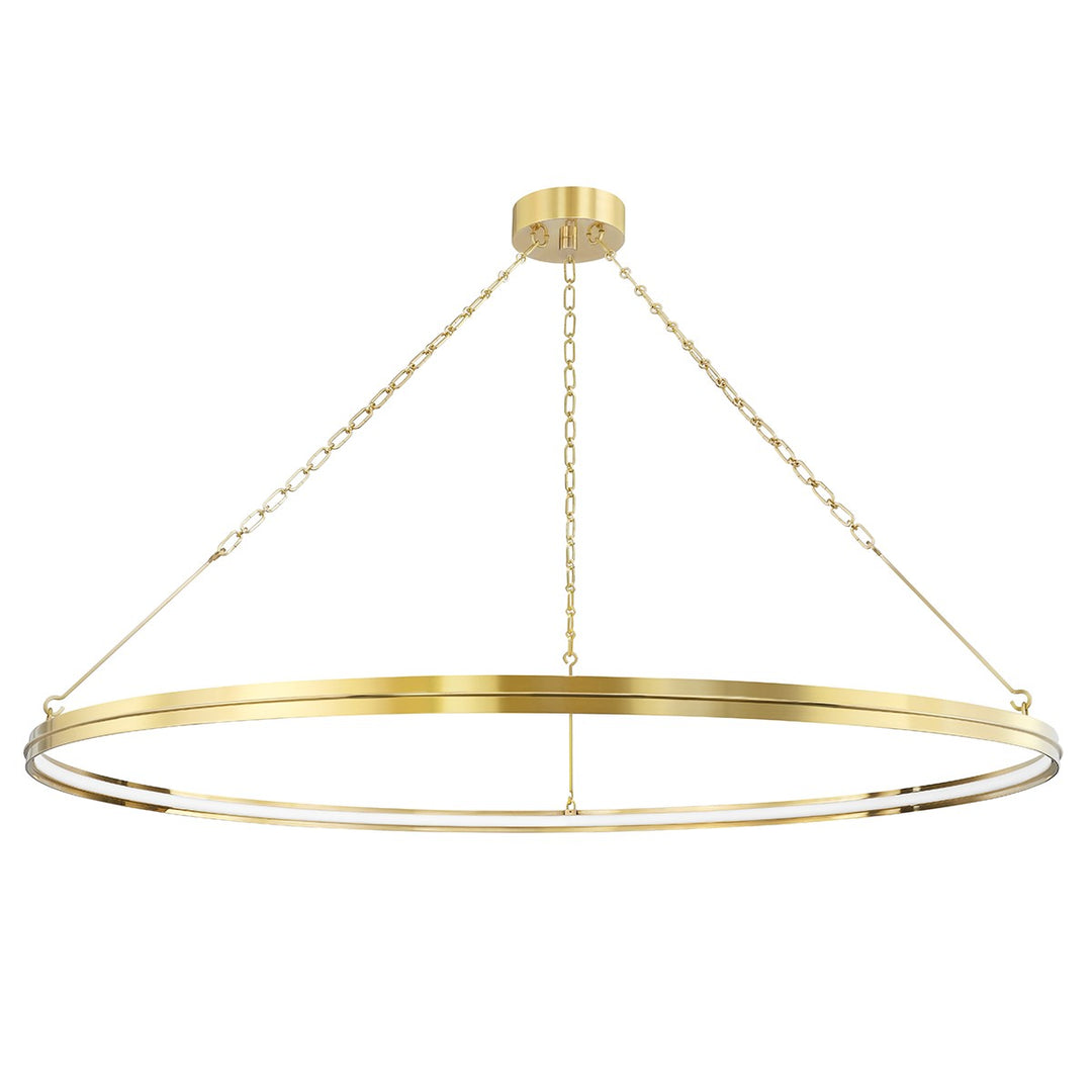 Rosendale LED Chandelier in Aged Brass - available from The Lighting Shoppe, trusted by Canadian homeowners