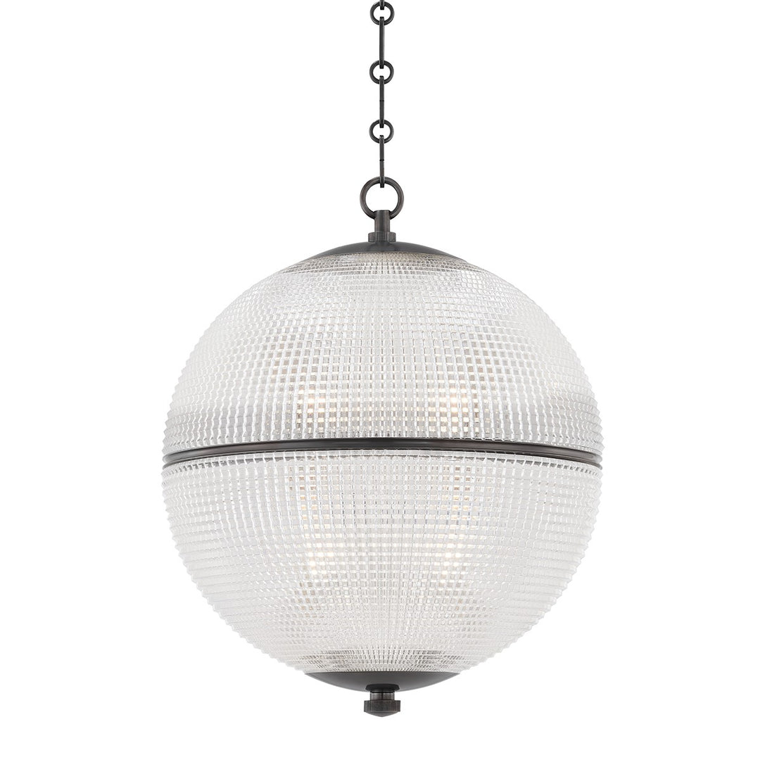 Sphere No. 3 One Light Pendant in Distressed Bronze - available from The Lighting Shoppe, trusted by Canadian homeowners