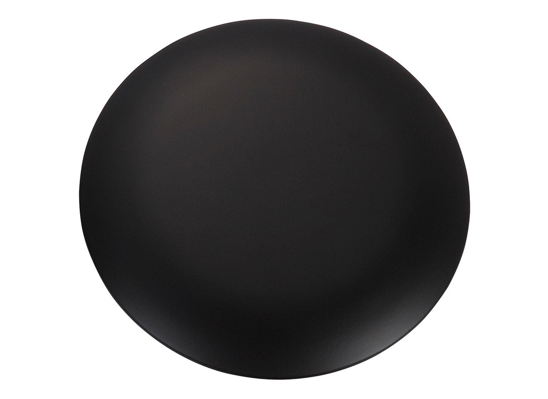 Discus Blanking Plate in Matte Black - available from The Lighting Shoppe, trusted by Canadian homeowners
