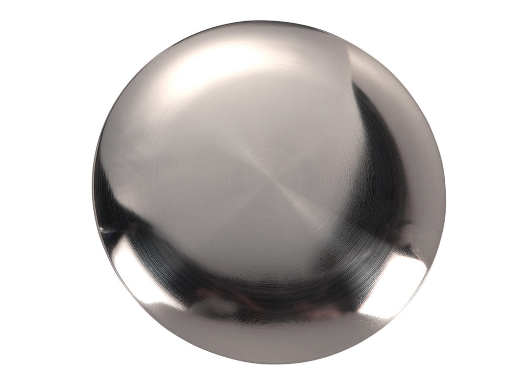 Discus Blanking Plate in Brushed Steel - available from The Lighting Shoppe, trusted by Canadian homeowners