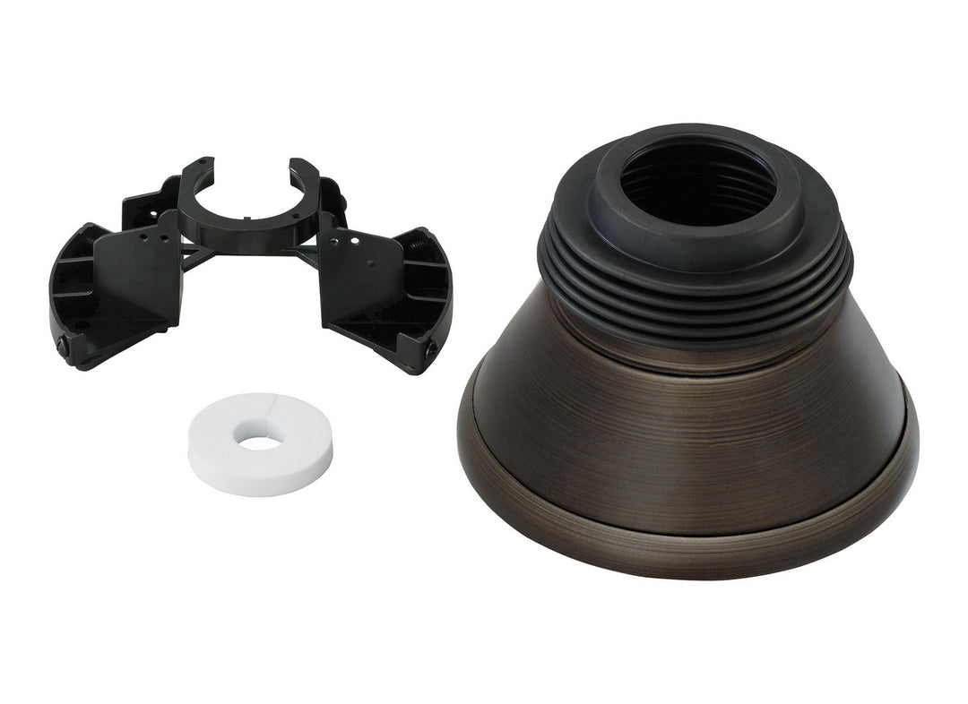 Minimalist Slope Ceiling Canopy in Aged Pewter - available from The Lighting Shoppe, trusted by Canadian homeowners