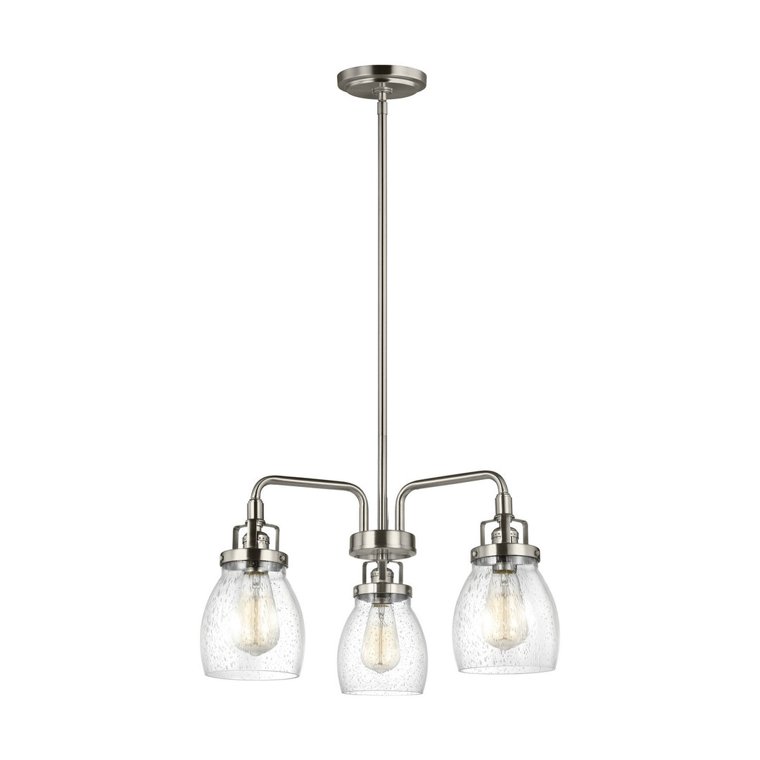 Generation Lighting Canada - 3114503EN7-962 - Three Light Chandelier - Belton - Brushed Nickel