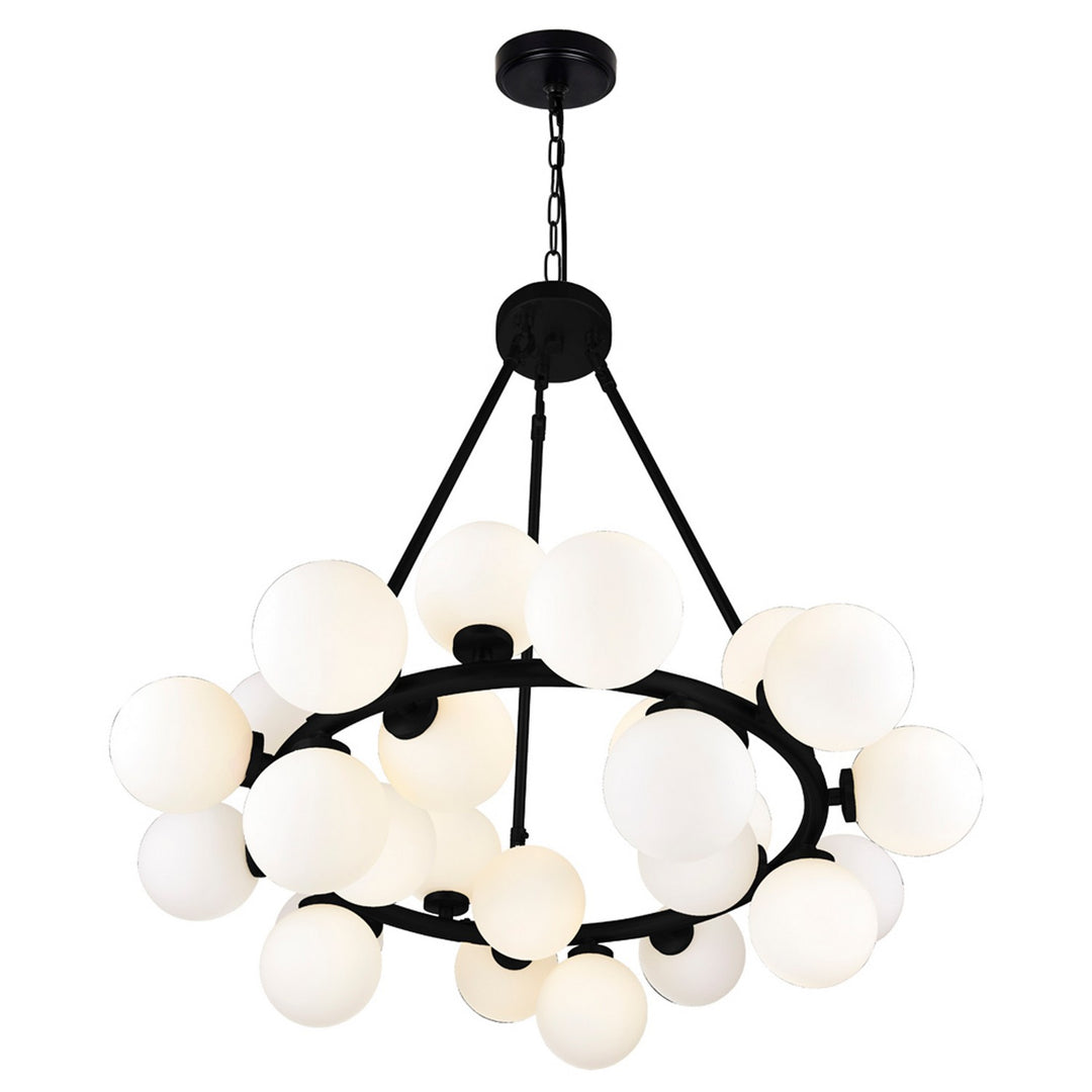CWI Lighting Canada - 1020P26-25-101 - LED Chandelier - Arya - Black