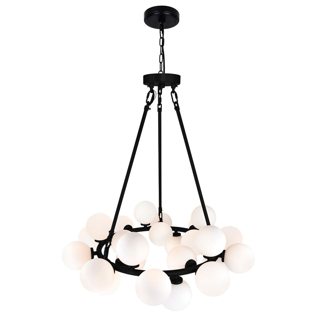 CWI Lighting Canada - 1020P26-25-101 - LED Chandelier - Arya - Black