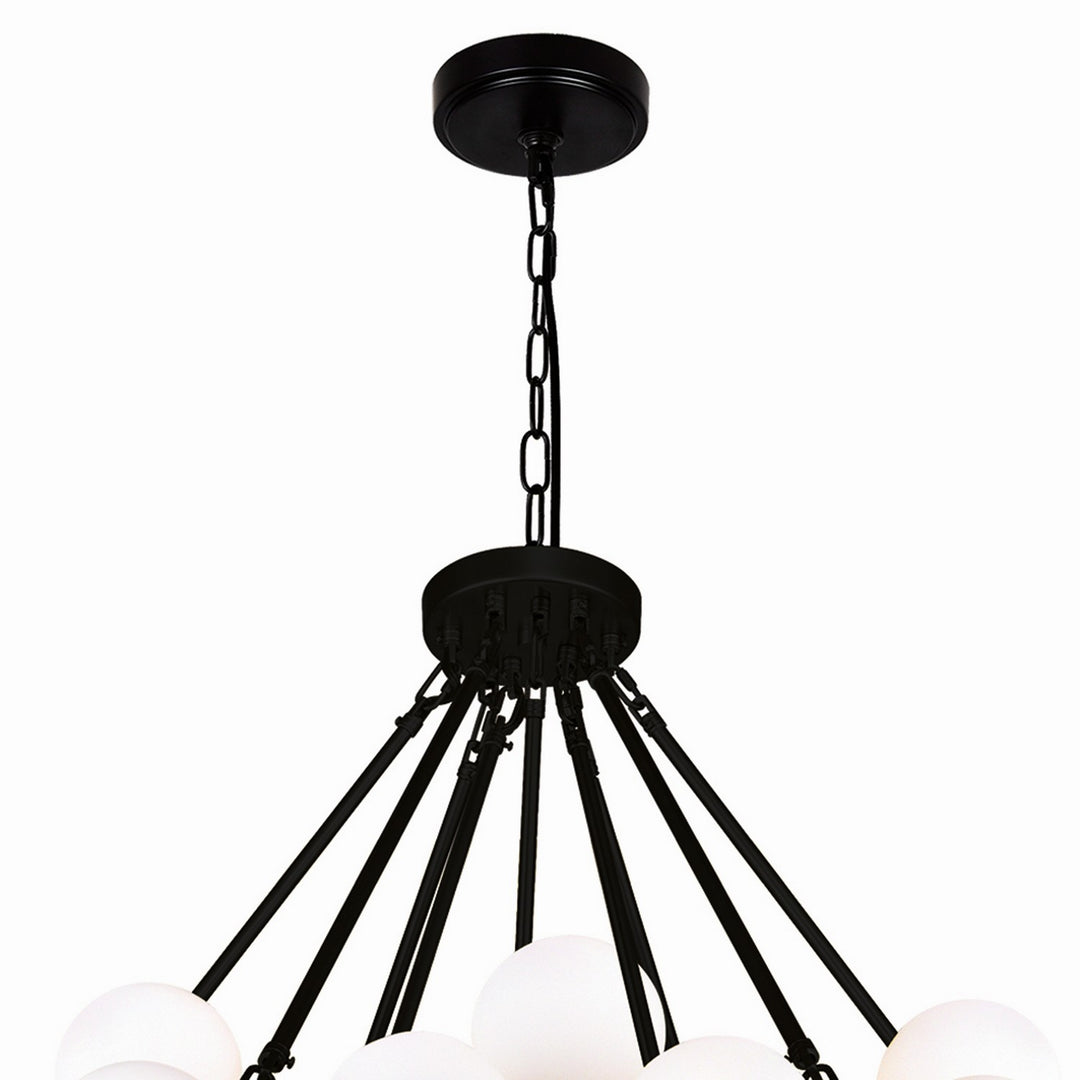 CWI Lighting Canada - 1020P39-70-101 - LED Chandelier - Arya - Black