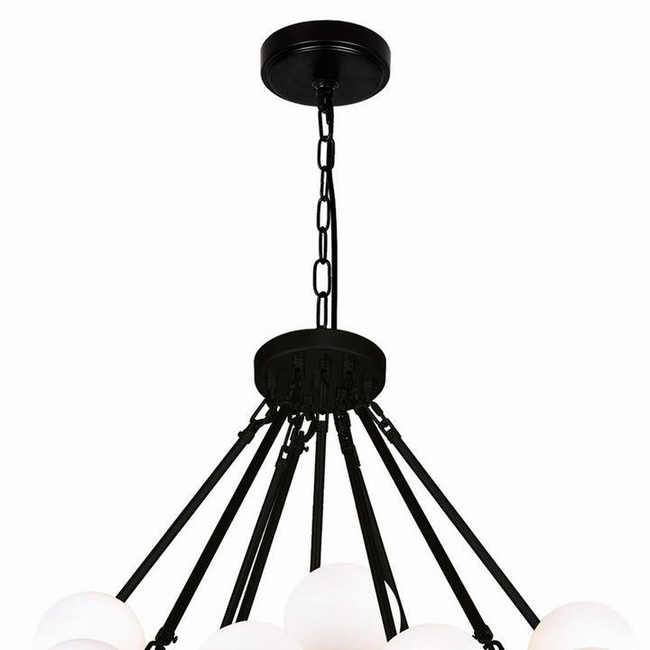 CWI Lighting Canada - 1020P39-70-101 - LED Chandelier - Arya - Black
