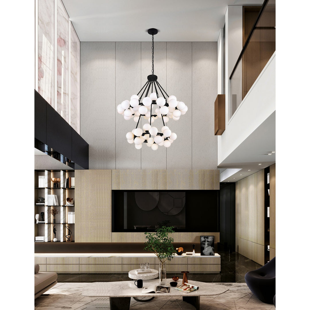 CWI Lighting Canada - 1020P39-70-101 - LED Chandelier - Arya - Black