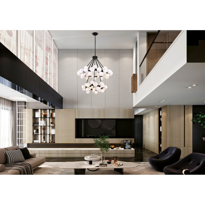 CWI Lighting Canada - 1020P39-70-101 - LED Chandelier - Arya - Black