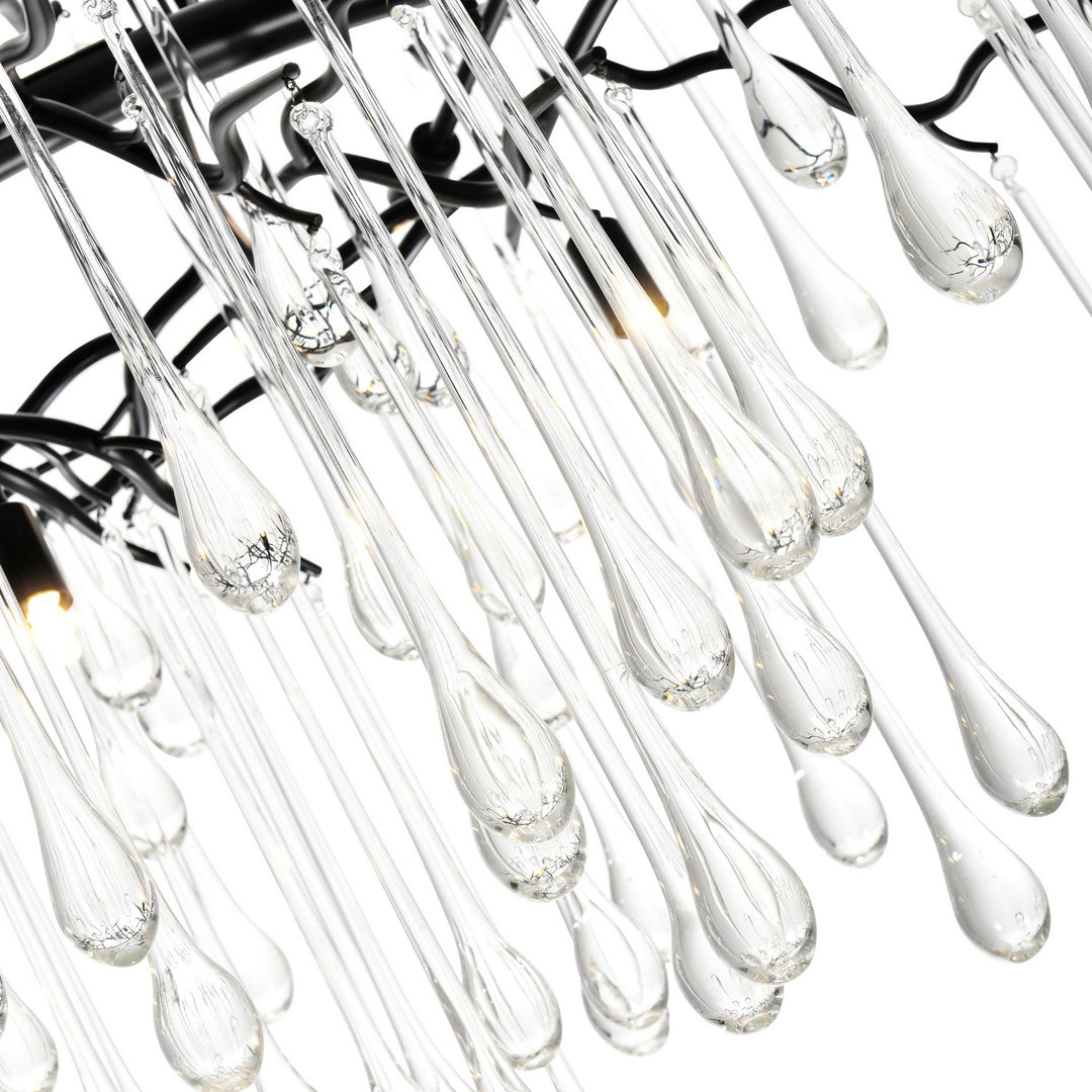 CWI Lighting Canada - 1094P26-12-101 - 12 Light Chandelier - Anita - Black