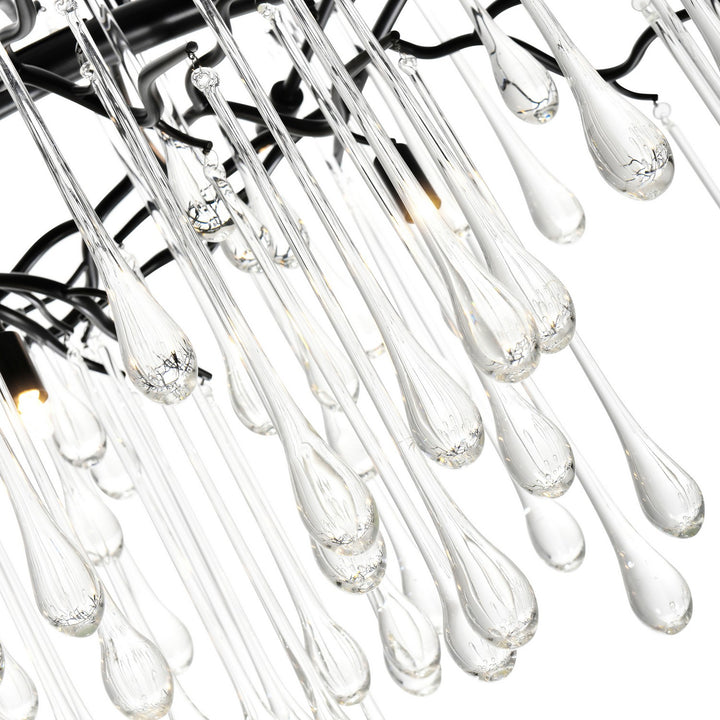 CWI Lighting Canada - 1094P26-12-101 - 12 Light Chandelier - Anita - Black