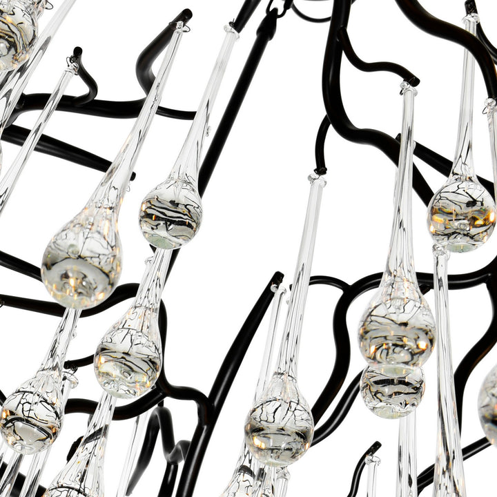CWI Lighting Canada - 1094P26-12-101 - 12 Light Chandelier - Anita - Black