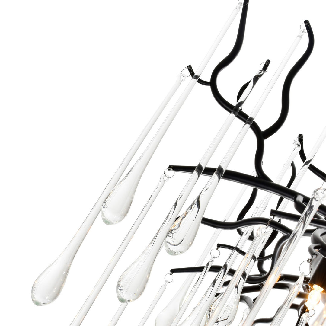 CWI Lighting Canada - 1094P26-12-101 - 12 Light Chandelier - Anita - Black