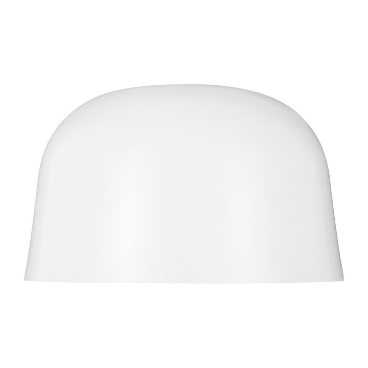 Visual Comfort Modern - 700FMFND15W-LED930 - LED Flush Mount - Foundry - Matte White
