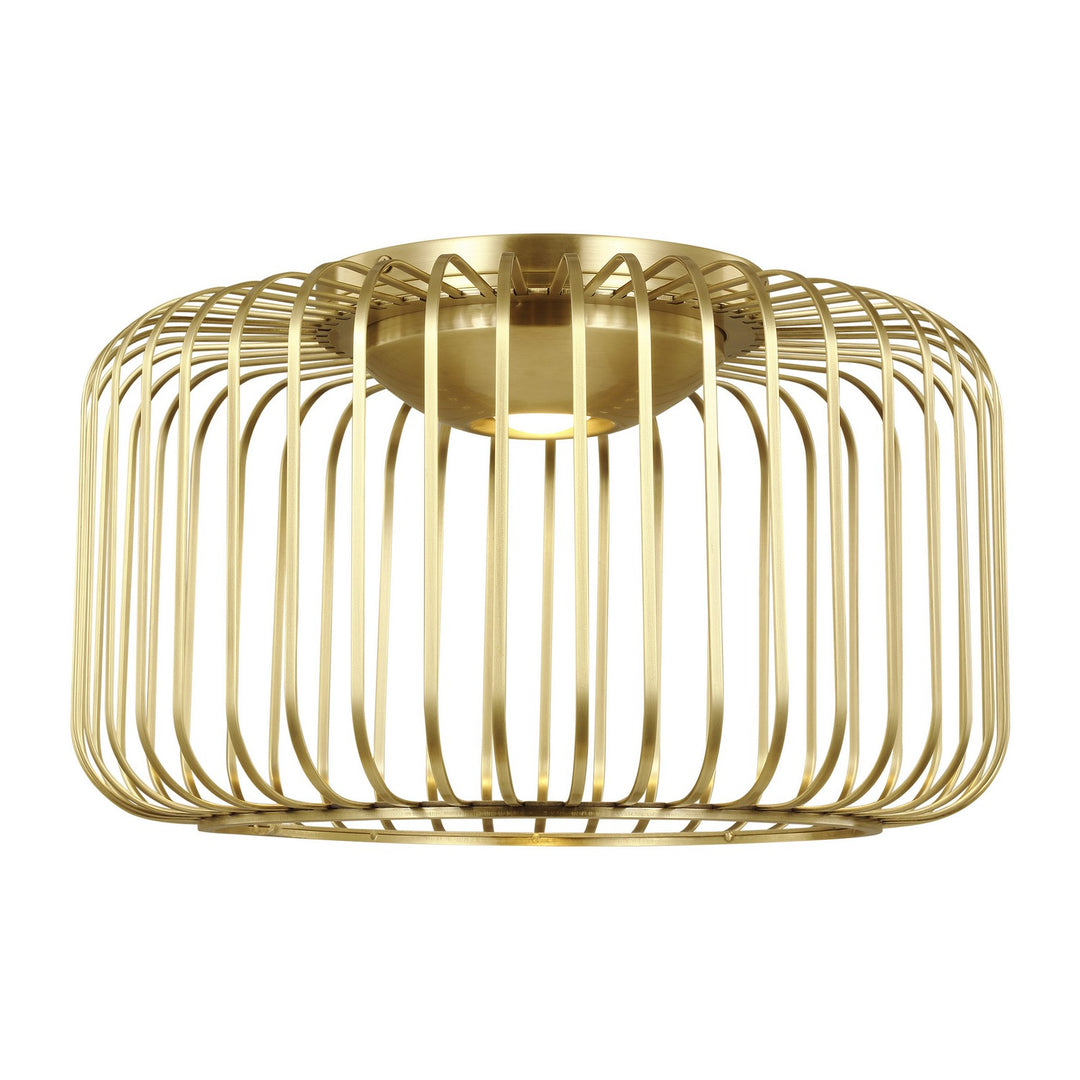 Visual Comfort Modern - 700FMKAI15BR-LED930 - LED Flush Mount - Kai - Plated Brass