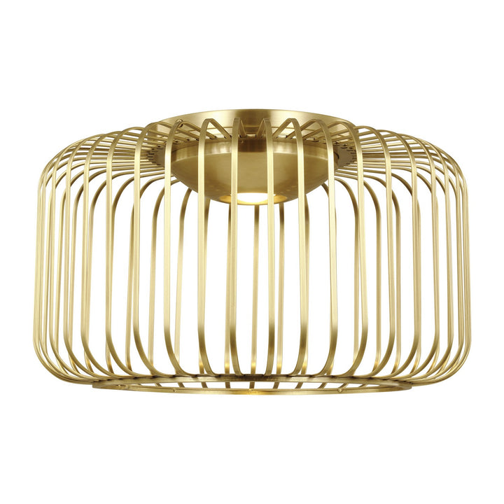 Visual Comfort Modern - 700FMKAI15BR-LED930 - LED Flush Mount - Kai - Plated Brass