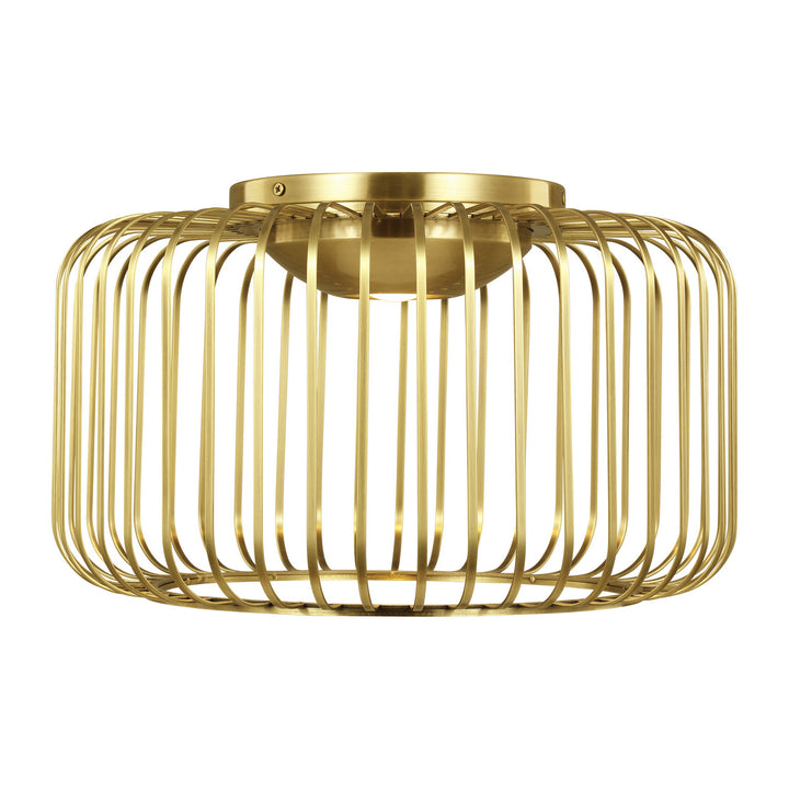 Visual Comfort Modern - 700FMKAI15BR-LED930 - LED Flush Mount - Kai - Plated Brass