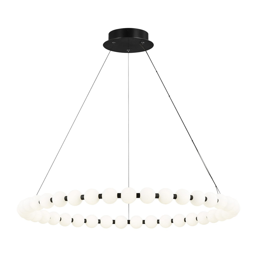 Visual Comfort Modern - 700OBT42B-LED927 - LED Chandelier - Orbet - Nightshade Black