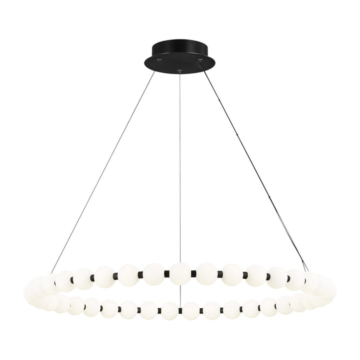 Visual Comfort Modern - 700OBT42B-LED927 - LED Chandelier - Orbet - Nightshade Black