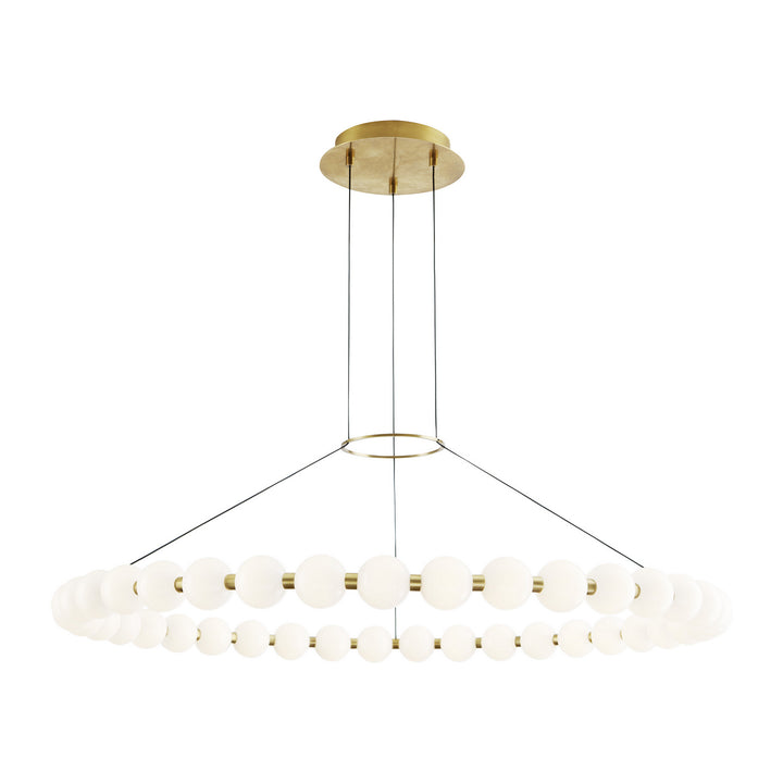 Visual Comfort Modern - 700OBT42NB-LED927 - LED Chandelier - Orbet - Natural Brass