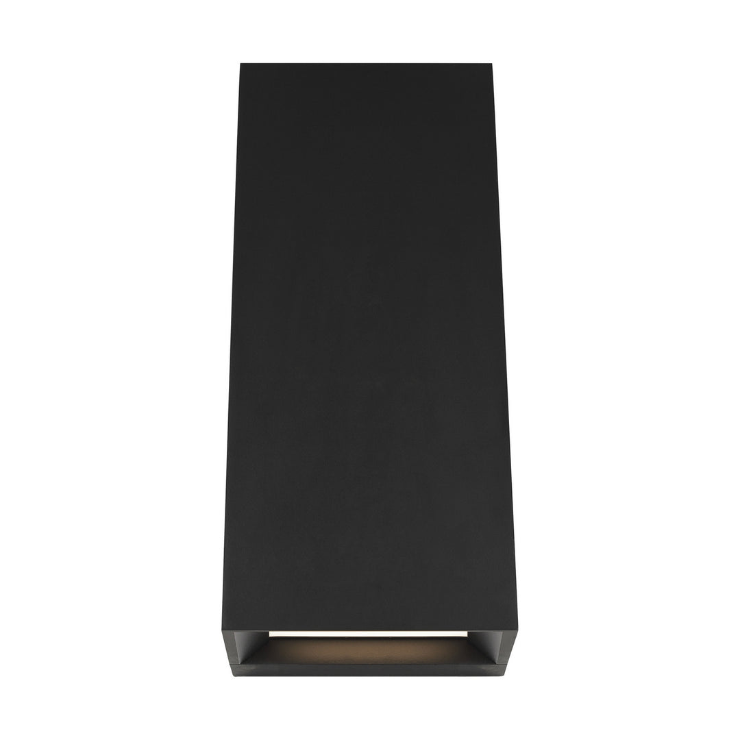 Visual Comfort Modern - 700OWPIT12B-LED930-277 - LED Outdoor Wall Mount - Pitch - Black